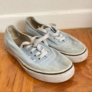 light blue vans